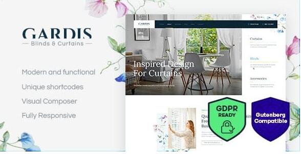Gardis v1.2.6 – WordPress室内设计主题插图