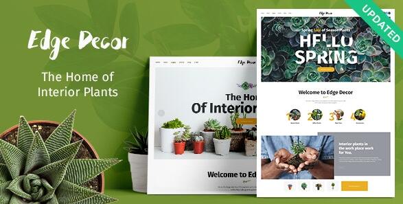 Edge Decor v1.2.1 – WordPress现代园艺美化主题插图