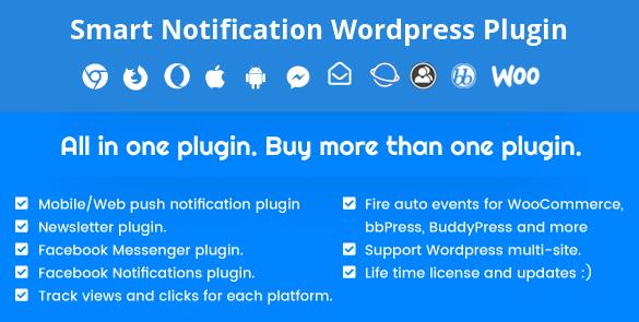 Smart Notification v10.2破解版 – WordPress智能通知插件插图