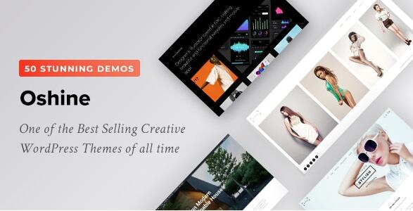 Oshine v7.2.6 – WordPress创意多用途主题插图