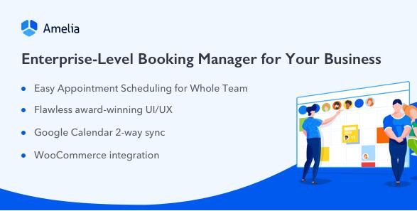 Amelia v8.5（已汉化） – WordPress预约预订插件