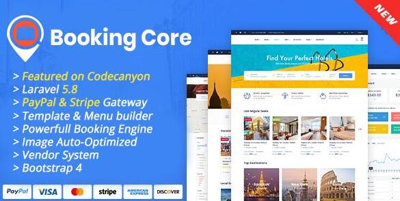 Booking Core v4.0.1 – PHP预订系统