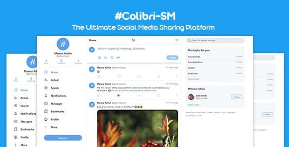 ColibriSM v1.4.3内置激活版(前端已汉化) – 终极PHP现代社交媒体共享平台