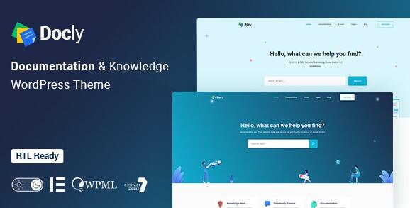 Docly v2.1.5(已汉化) – WordPress文档和知识库主题