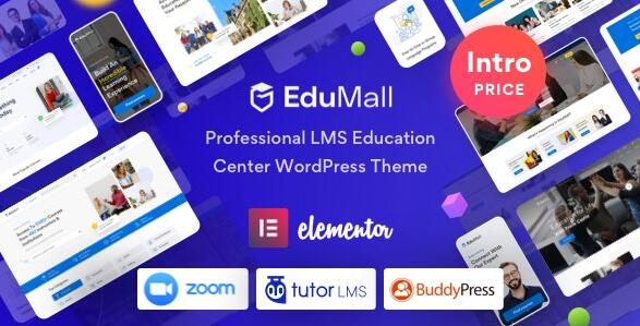 EduMall v2.3.0 –专业LMS教育中心WordPress主题