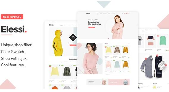 Elessi v4.1.3 – WooCommerce AJAX WordPress主题