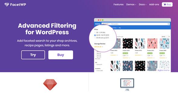 FacetWP v3.7汉化破解版 +完整插件 – WordPress高级搜索插件