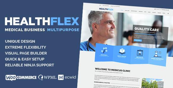 Healthflex v2.7.5 – Medical Health WordPress主题
