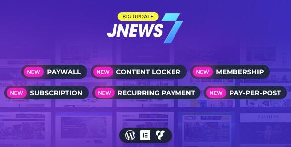 JNews v7.1.9破解版 – WordPress报纸杂志博客AMP主题