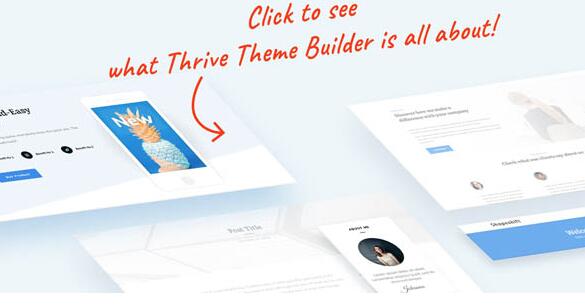Thrive Theme Builder v3.25破解版（已汉化） + Shapeshift主题
