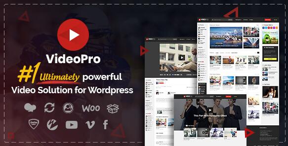 VideoPro v2.3.8.1汉化破解版 – WordPress视频主题