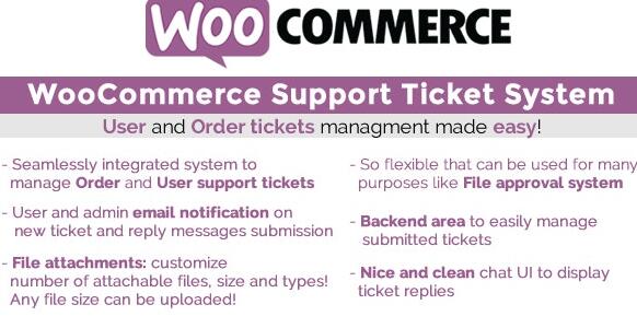 WooCommerce Support Ticket System v16.9破解版 - WooCommerce 支持票务系统插图