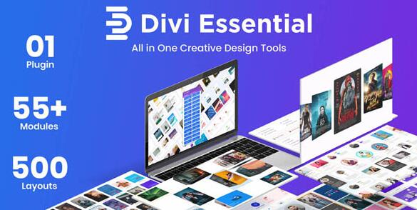 Divi Essential v4.9.1（已汉化） – WordPress多合一创意设计工具Divi插件插图