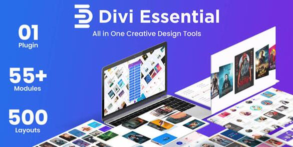 Divi Essential v4.9.13（已汉化） – WordPress多合一创意设计工具Divi插件插图