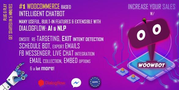 WoowBot ChatBot for WooCommerce v13.9.3破解版 – WooCommerce聊天机器人插图