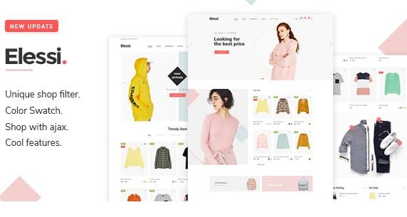 Elessi v6.3.5（已汉化） – WooCommerce AJAX WordPress主题插图