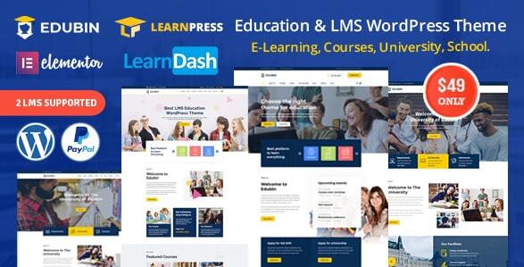 Edubin v6.9.3 –教育LMS WordPress主题插图