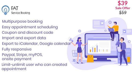 Fat Services Booking v5.6破解版插图