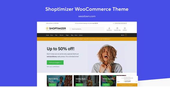 Shoptimizer v2.8.9 –最快的WooCommerce主题插图