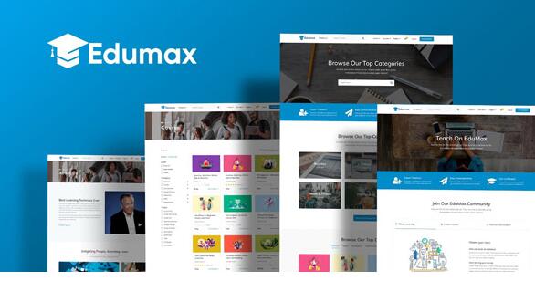Edumax v2.1.0 –建立在线课程门户的WordPress主题插图