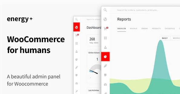 Energy+ v1.3.4破解版（已汉化） – WooCommerce的漂亮管理面板插图
