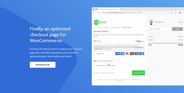 CheckoutWC v10.3.4无限制版(已汉化)– Woocommerce结账插件