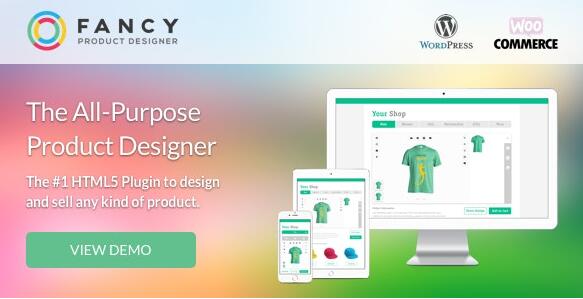 Fancy Product Designer v6.4.8（已汉化） + Plus Add-On v1.3.5