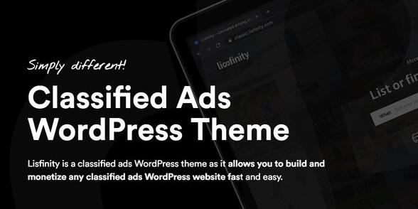 Lisfinity v1.3.9破解版(已汉化)– WordPress分类广告主题