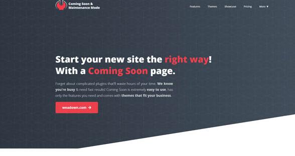 Coming Soon & Maintenance Mode Pro v6.58 破解版