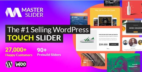 Master Slider v3.7.12无限制版 –WordPress幻灯片插件