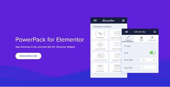 PowerPack For Elements v2.12.14（已汉化） – Addons for Elementor