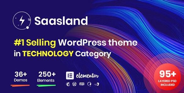 SaasLand v3.7.0 – 用于Saas启动的多功能WordPress主题