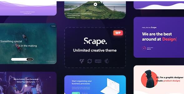 Scape v1.5.12破解版–多用途WordPress主题