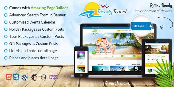 Trendy Travel v6.6无限制版(已汉化) – WordPress旅游主题