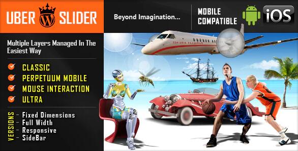 UberSlider v1.8.3.6 – WordPress幻灯片插件