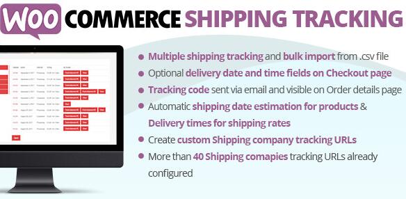 WooCommerce Shipping Tracking v42.0(已汉化)- WooCommerce 运输跟踪插件