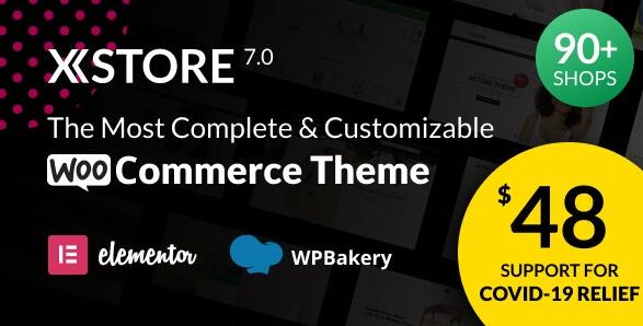XStore v9.5.3内置激活版(已汉化) – WordPress在线商店购物主题