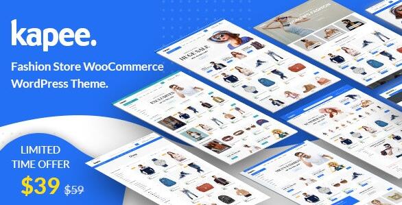 Kapee v1.6.17破解版 – WooCommerce时尚商店主题插图