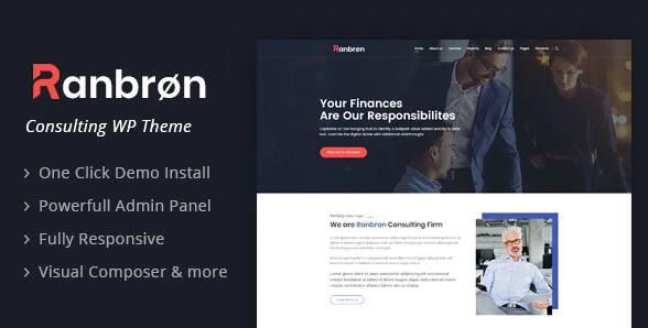 Ranbron v2.9破解版 – WordPress杂志主题插图