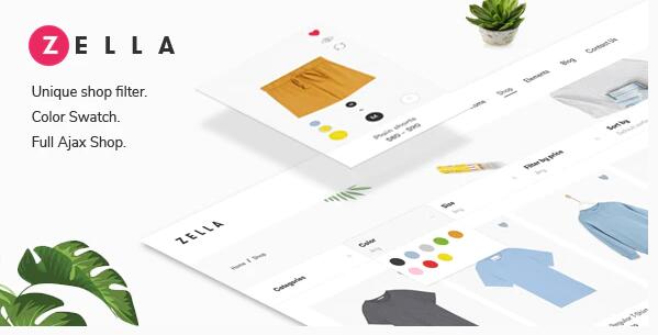 Zella v2.4.0破解版 – WordPress电子商务主题插图