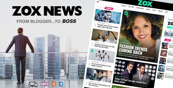 Zox News v3.15.0破解版 – WordPress博客主题插图