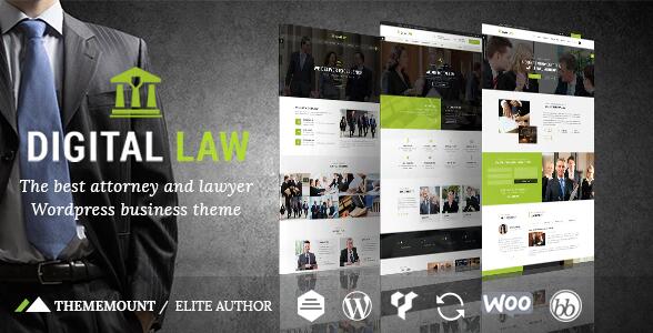 Digital Law v12.5破解版 – WordPress法律顾问主题插图