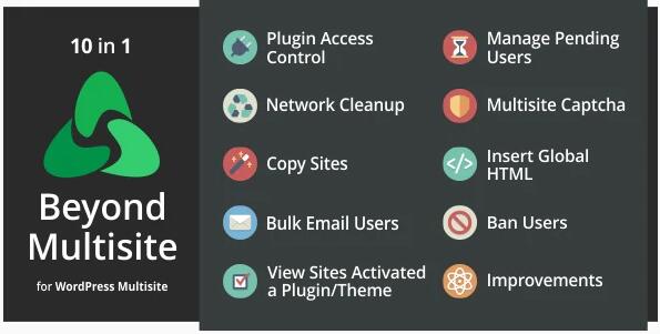 Beyond Multisite v1.17.1破解版 – WordPress网络管理员实用程序插件插图