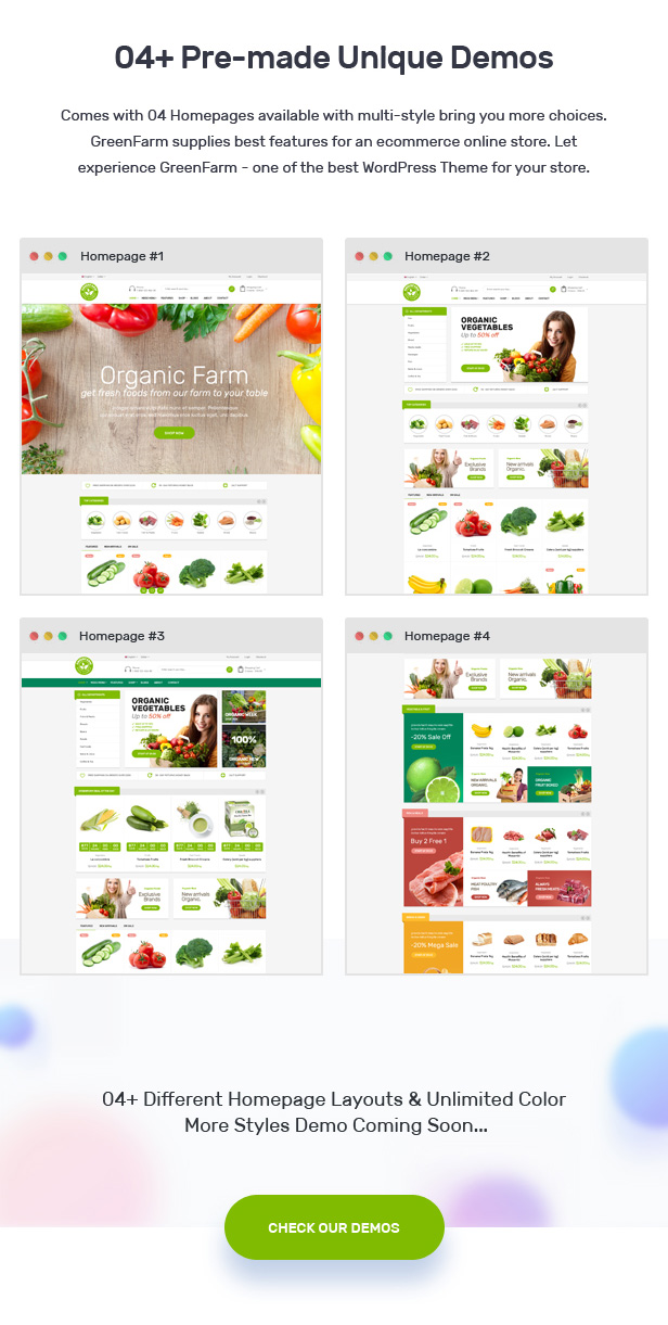 Greenfarm v1.1.3 – WordPress食品商店主题插图(1)