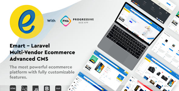 Emart v6.3破解版 –  Laravel多供应商电子商务高级CMS插图
