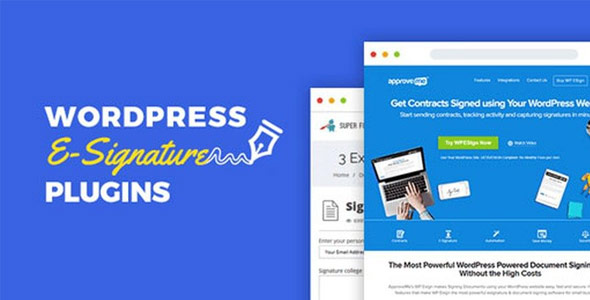 WP E-Signature v1.9.0破解版（已汉化） – WordPress电子签名自动化插件插图