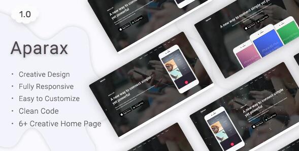 Aparax v1.0 – 保健品登陆页面模板