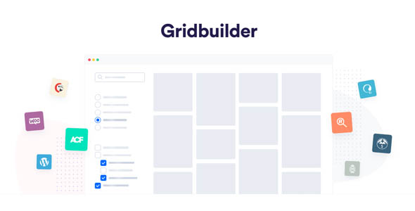 WP Grid Builder v2.2.1(已汉化) – WordPress高级可过滤和多面网格插件