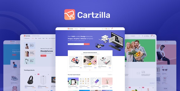 Cartzilla v1.0.23 – WordPres数字商店主题