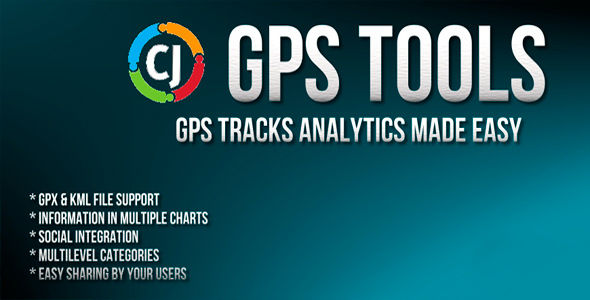 GPS Tools v5.1.4 - Joomla地图绘制工具插件